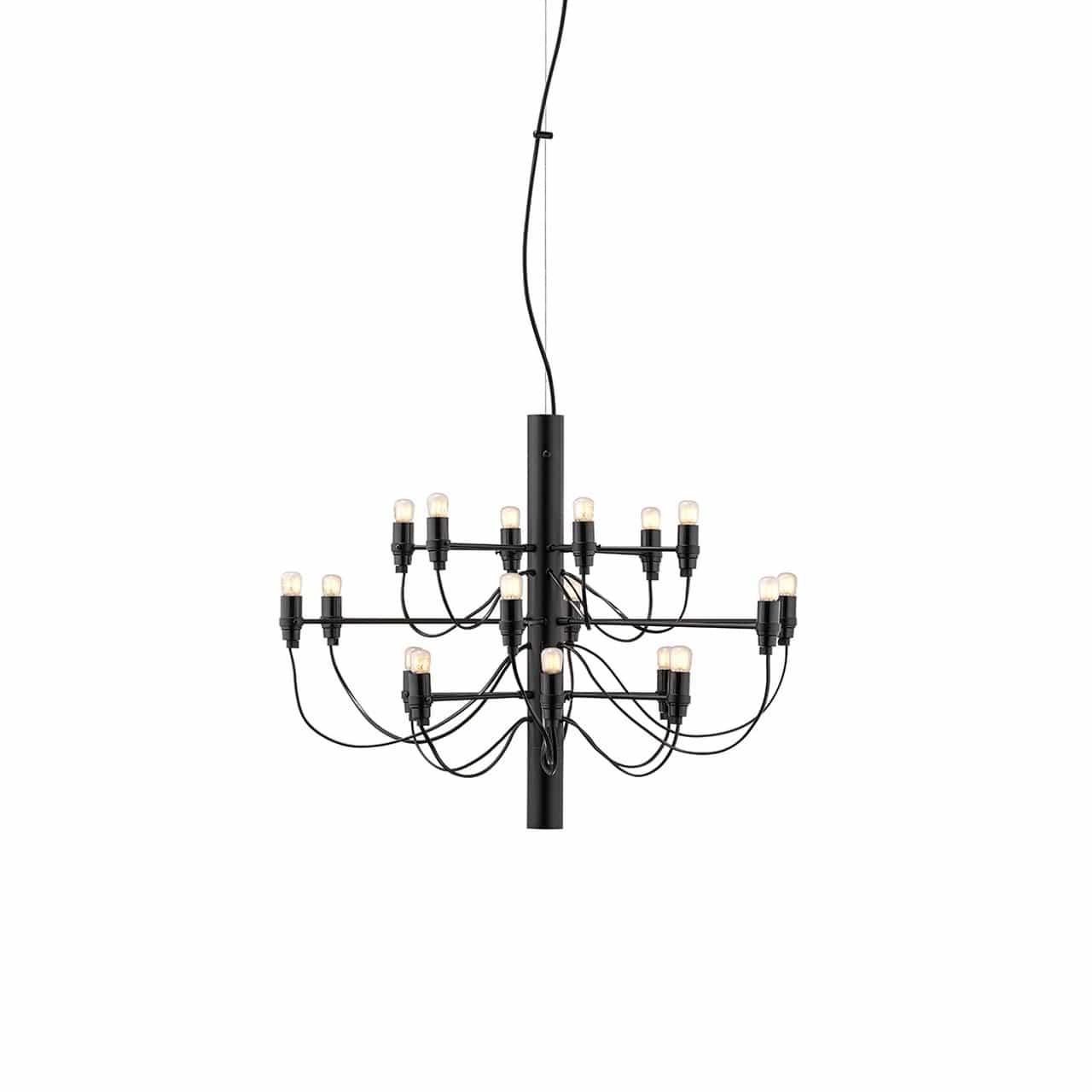 2097 Chandelier with LED light bulbs - Curated - Lighting - Flos