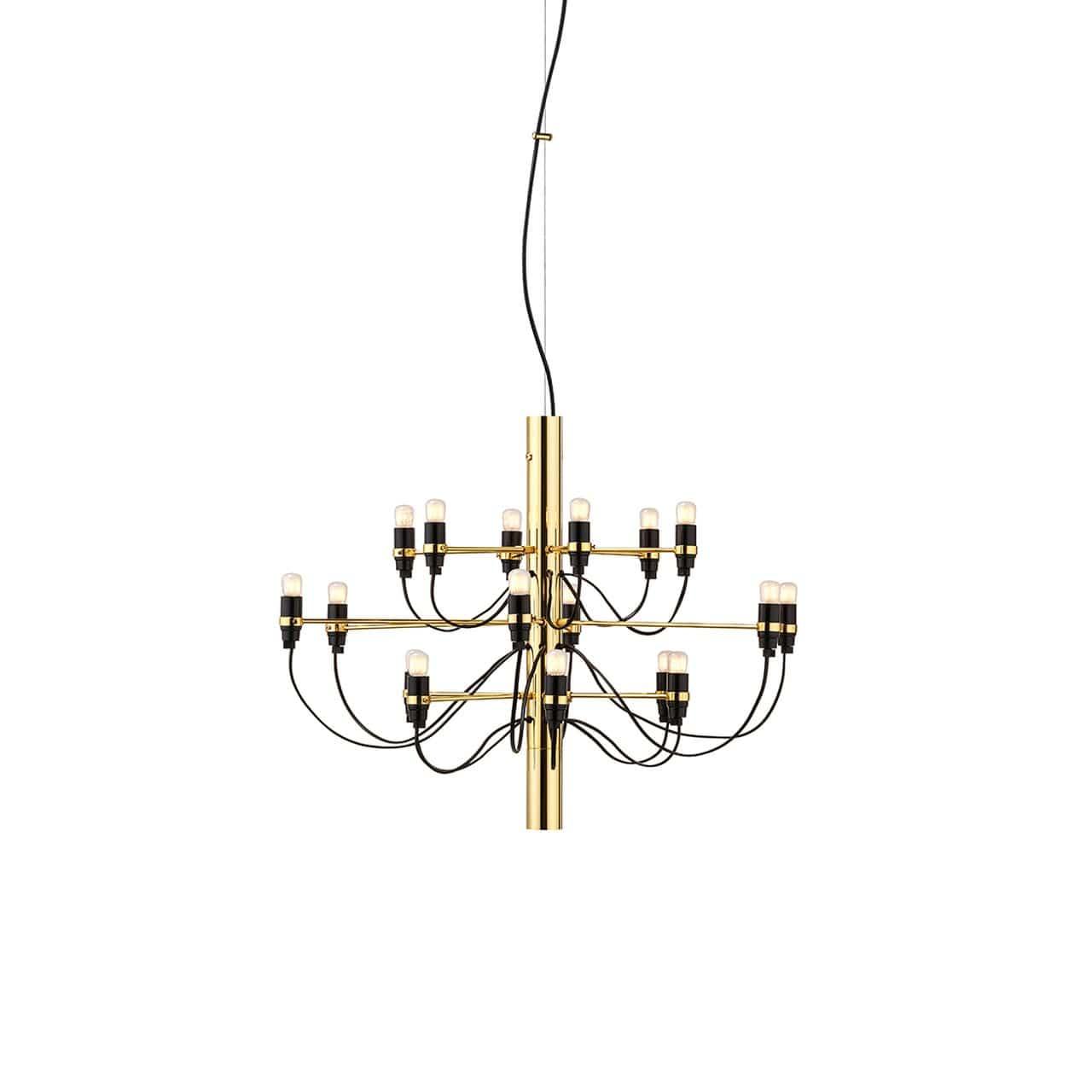 2097 Chandelier with LED light bulbs - Curated - Lighting - Flos
