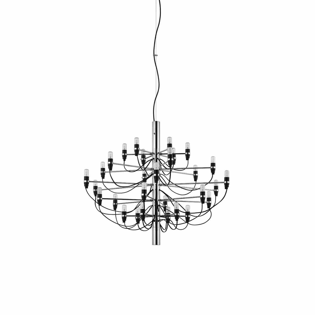 2097 Chandelier with LED light bulbs - Curated - Lighting - Flos