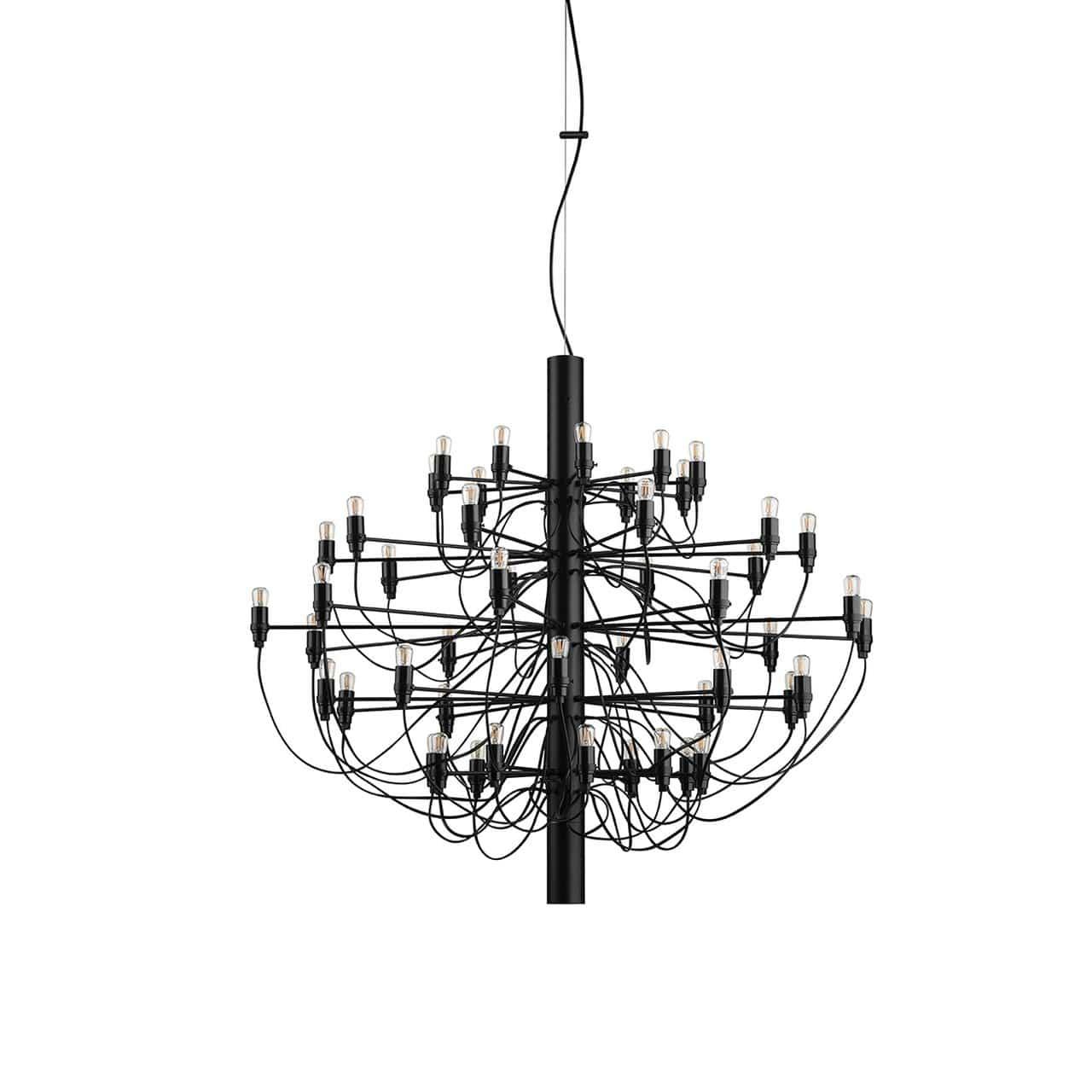 2097 Chandelier with LED light bulbs - Curated - Lighting - Flos