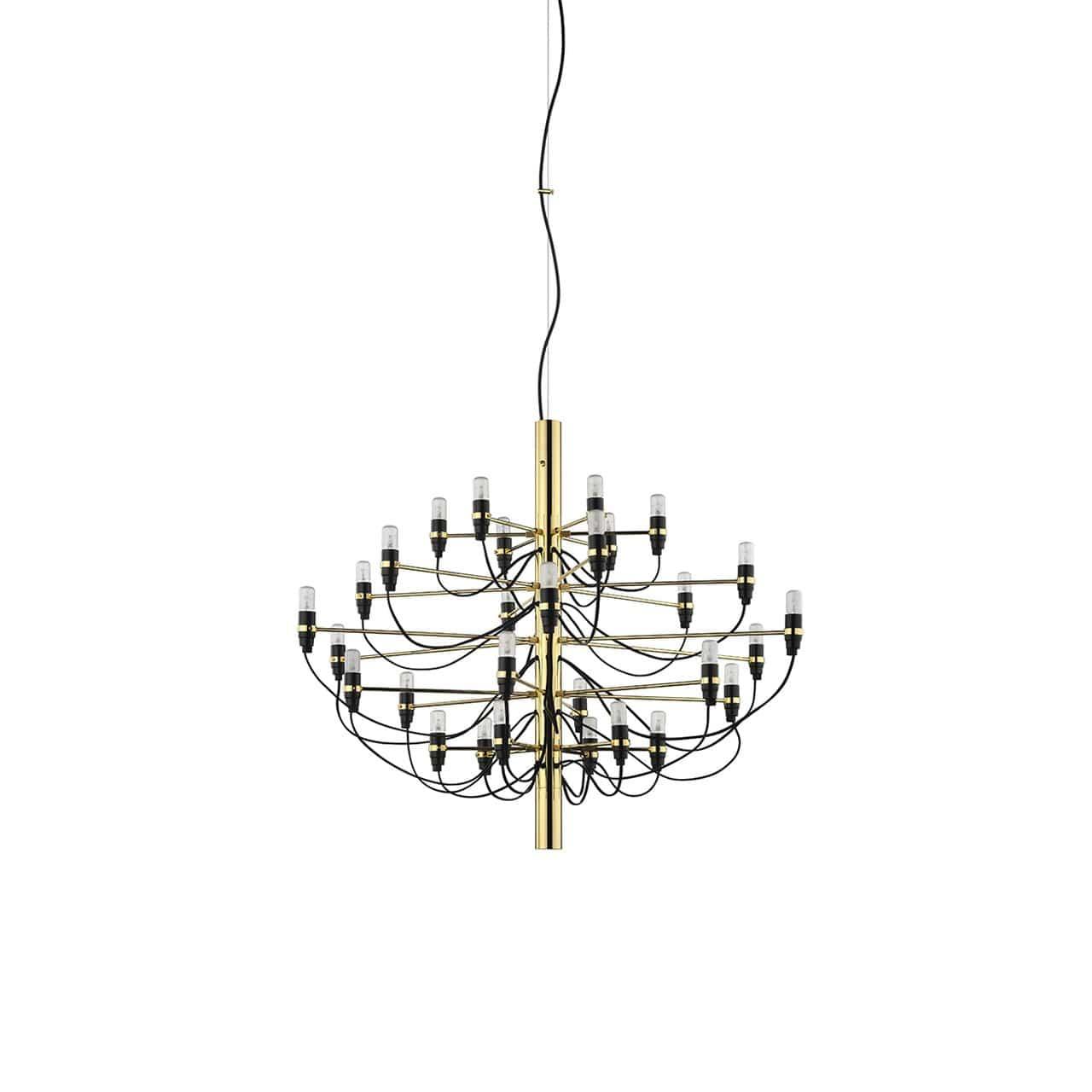 2097 Chandelier with LED light bulbs - Curated - Lighting - Flos