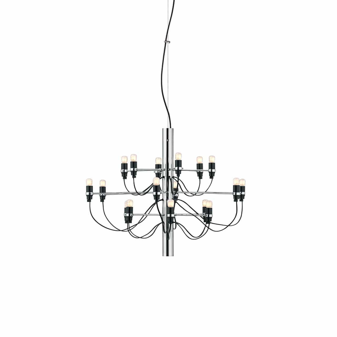 2097 Chandelier with LED light bulbs - Curated - Lighting - Flos
