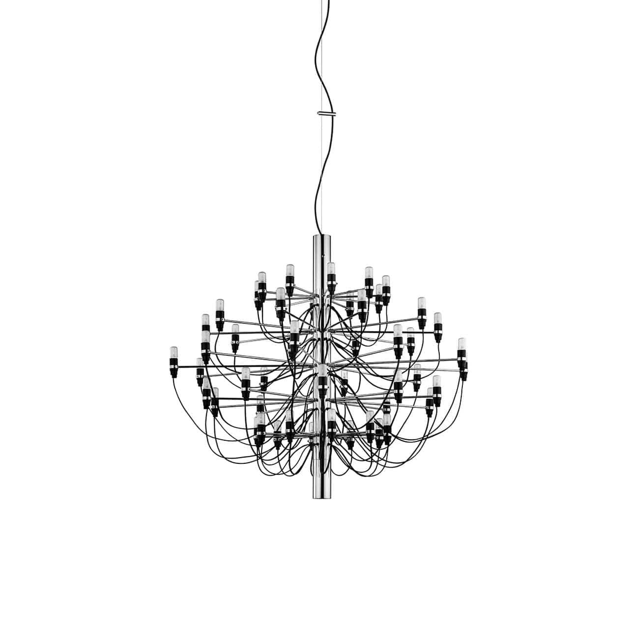 2097 Chandelier with LED light bulbs - Curated - Lighting - Flos
