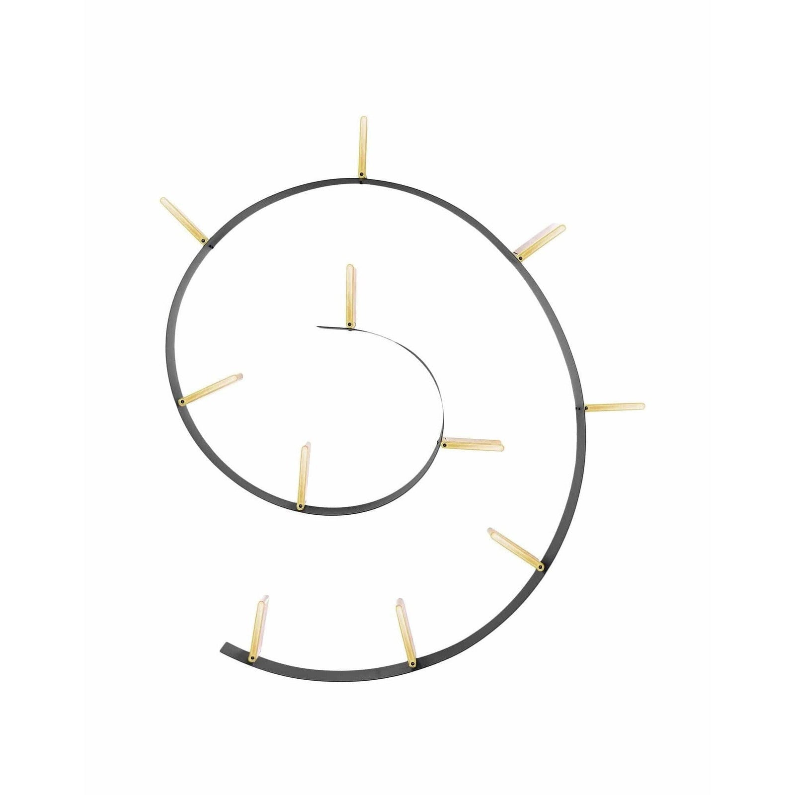 Bookworm Adjustable Wall-Mounted Bookshelf With 7 Bookends - Curated - Accessory - Kartell