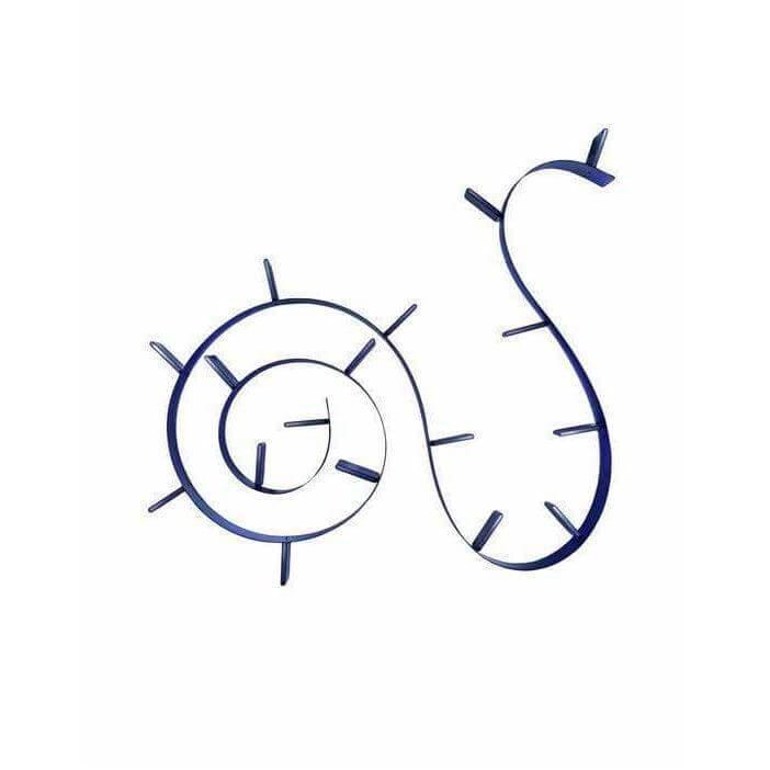 Bookworm Adjustable Wall-Mounted Bookshelf With 7 Bookends - Curated - Accessory - Kartell