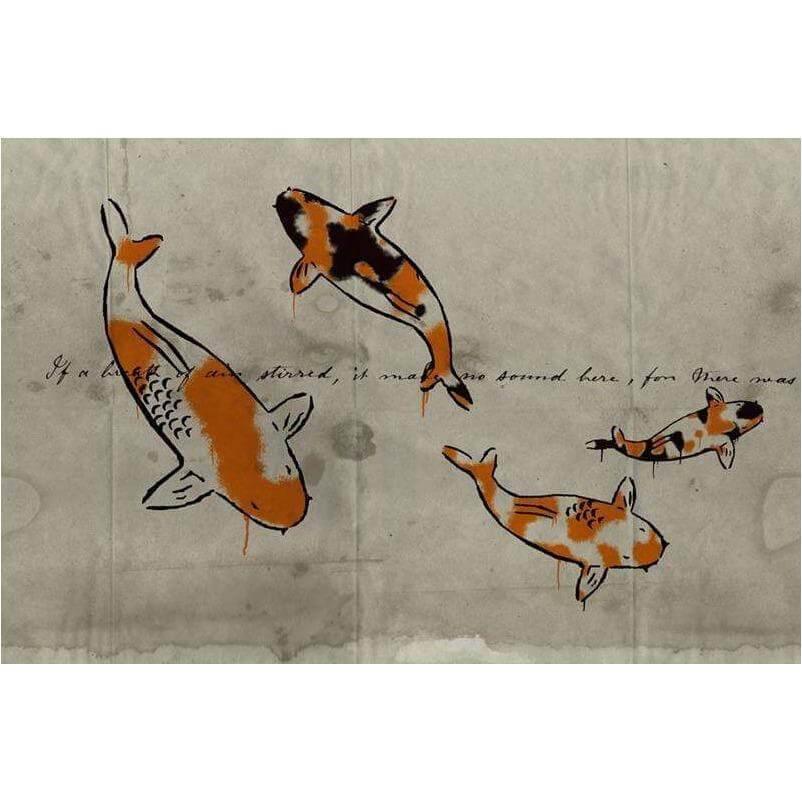 Carp - Curated - Wallpaper - Wall & Decò