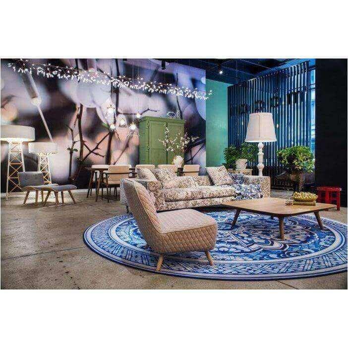 Delft Blue Plate - Curated - Carpet - Moooi Carpets