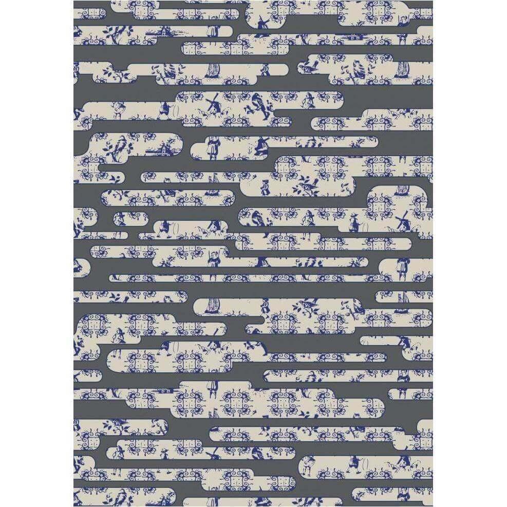Dutch Sky Gray by Edward van Vliet - Curated - Carpet - Moooi Carpets