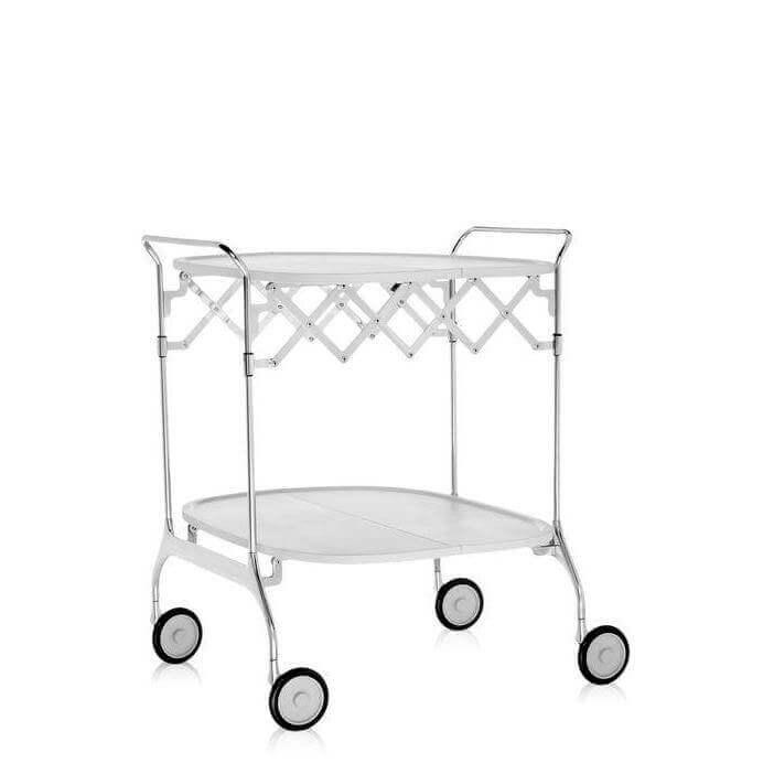 Gastone Folding Trolley Table - Curated - Furniture - Kartell