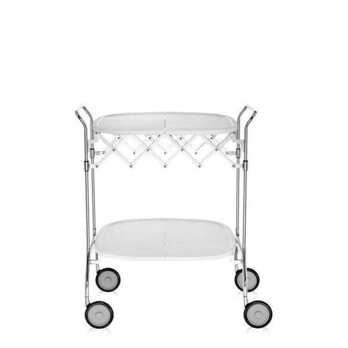 Gastone Folding Trolley Table - Curated - Furniture - Kartell