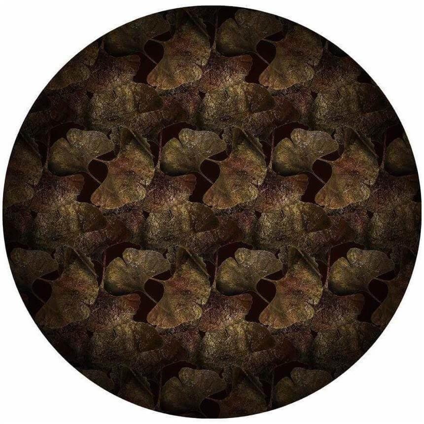 Ginko Leaf Round by Edward van Vliet - Curated - Carpet - Moooi Carpets