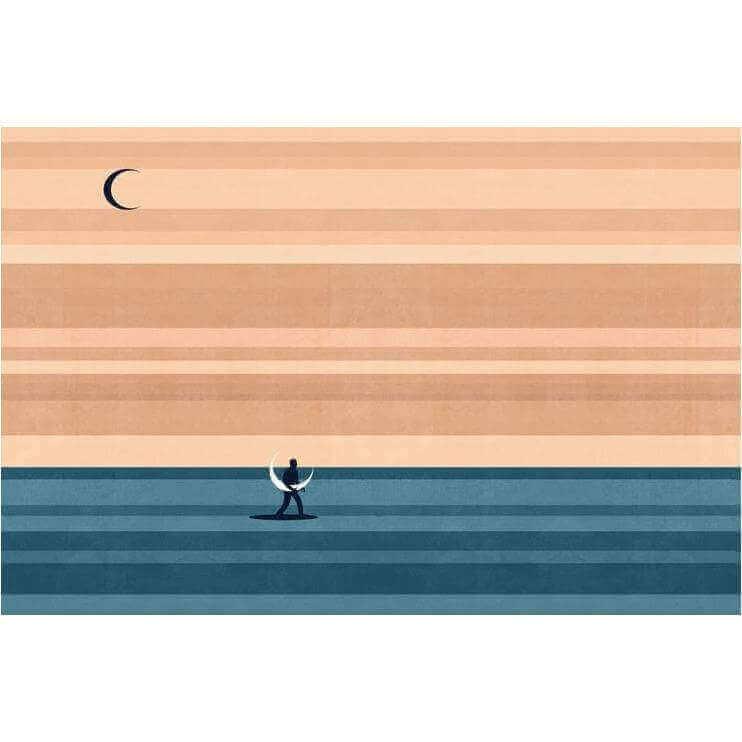 Moon Guardian - Curated - Wallpaper - Wall & Decò