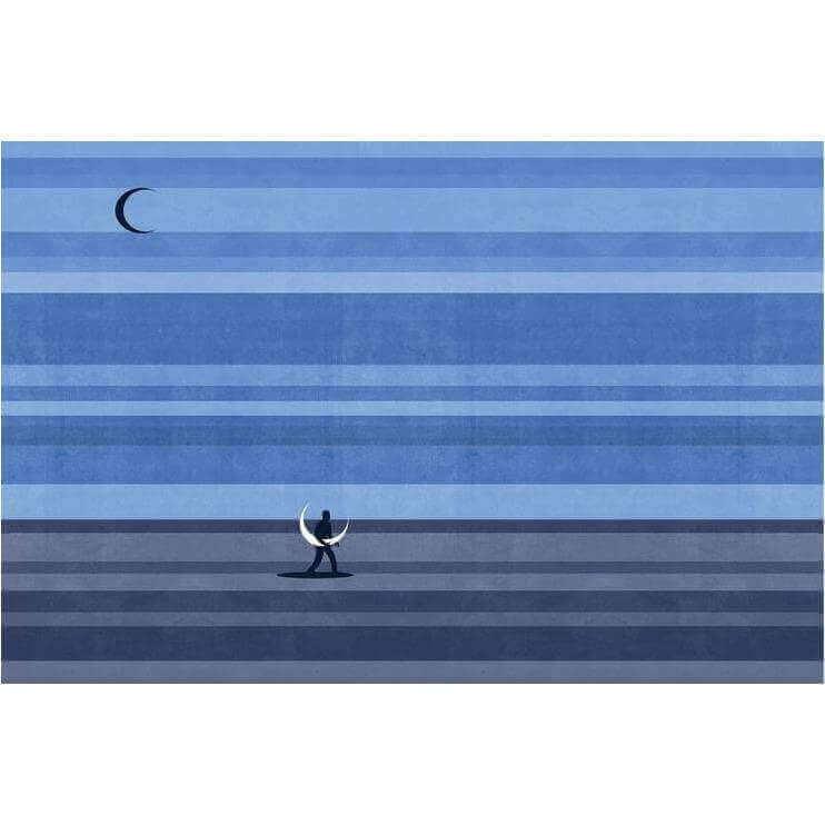 Moon Guardian - Curated - Wallpaper - Wall & Decò