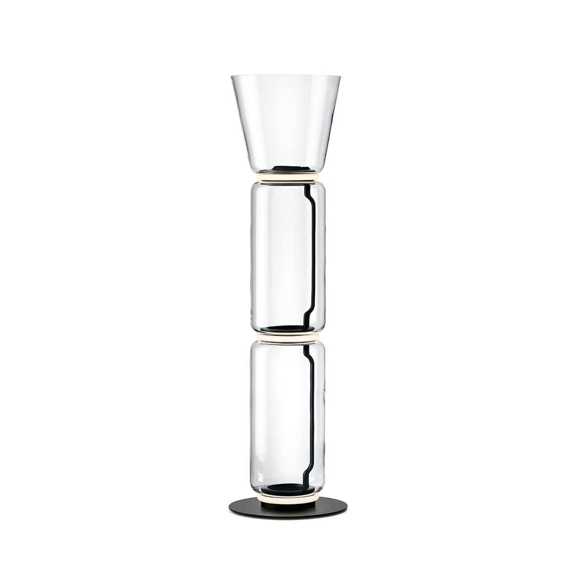 Noctambule LED Dimmable Floor Lamp Cone Top With Small Base - Curated - Lighting - Flos