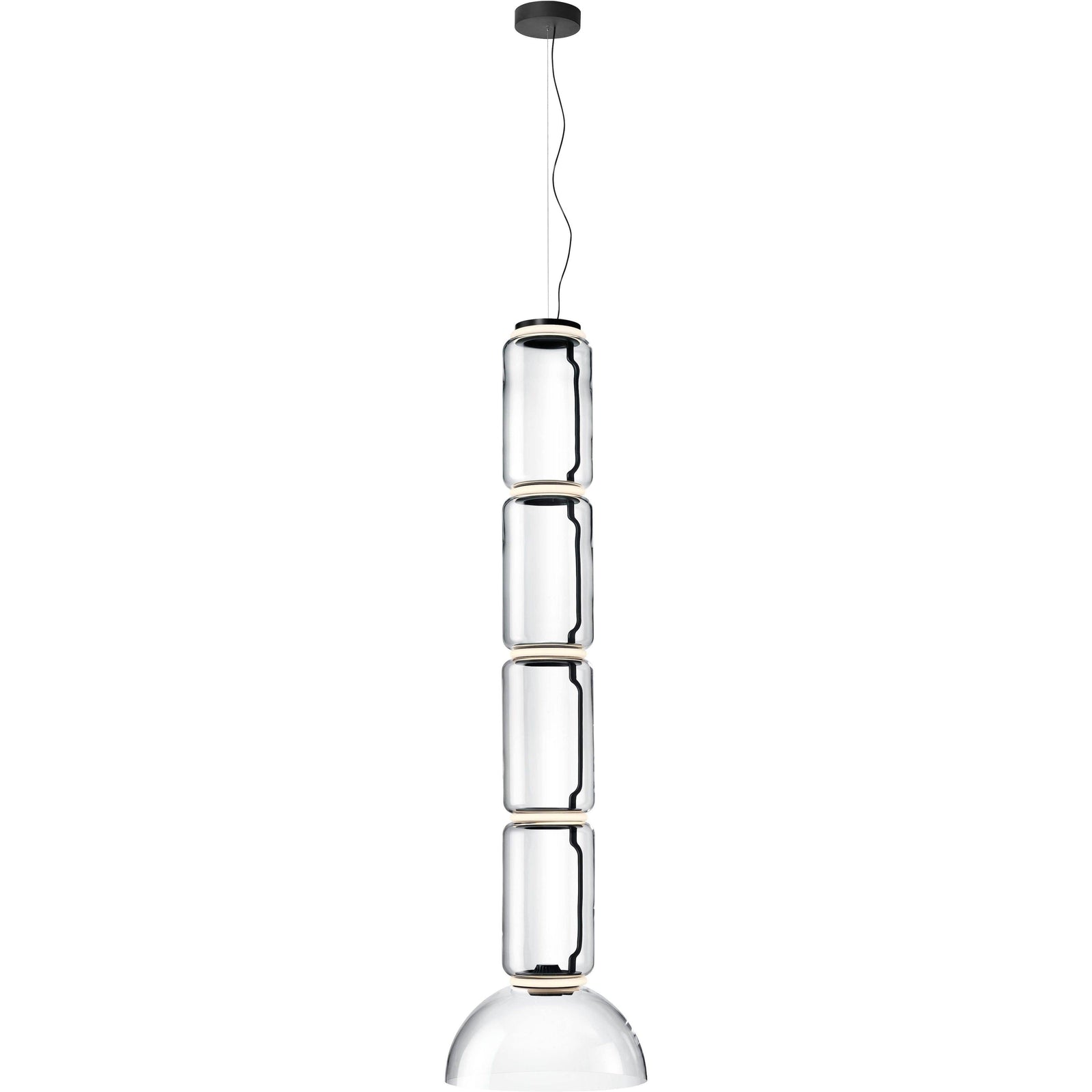 Noctambule with Bowl Shade LED Dimmable Pendant Light - Curated - Lighting - Flos