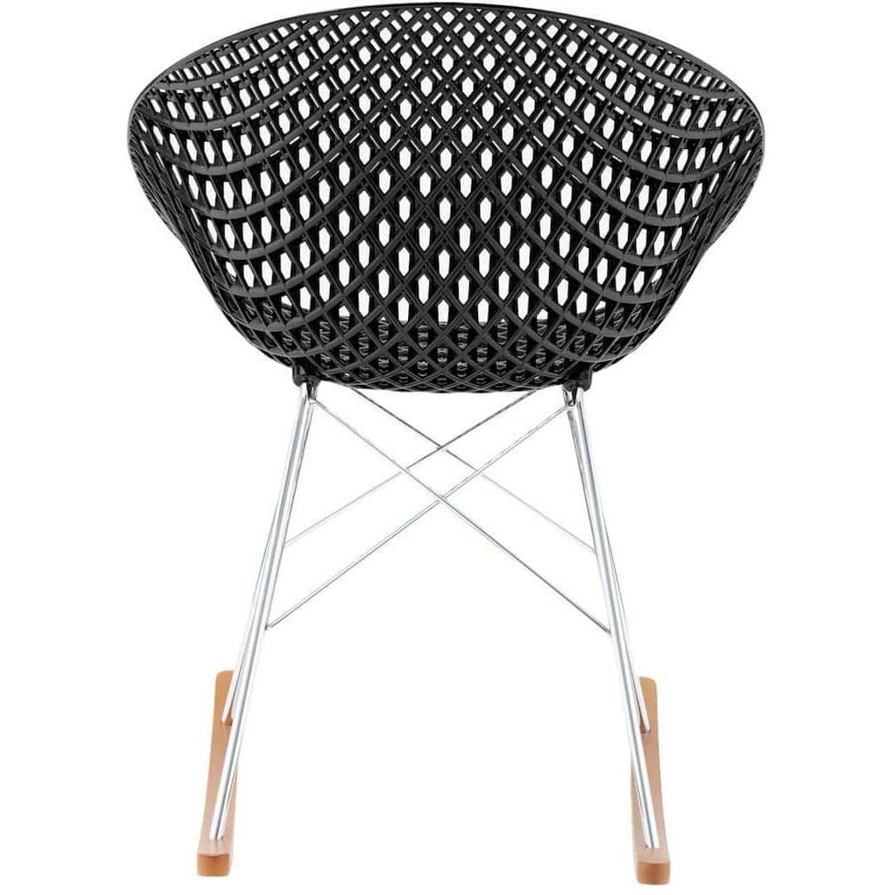 Smatrik Rocking Chair with Wooden Accent (Set of 2) - Curated - Furniture - Kartell