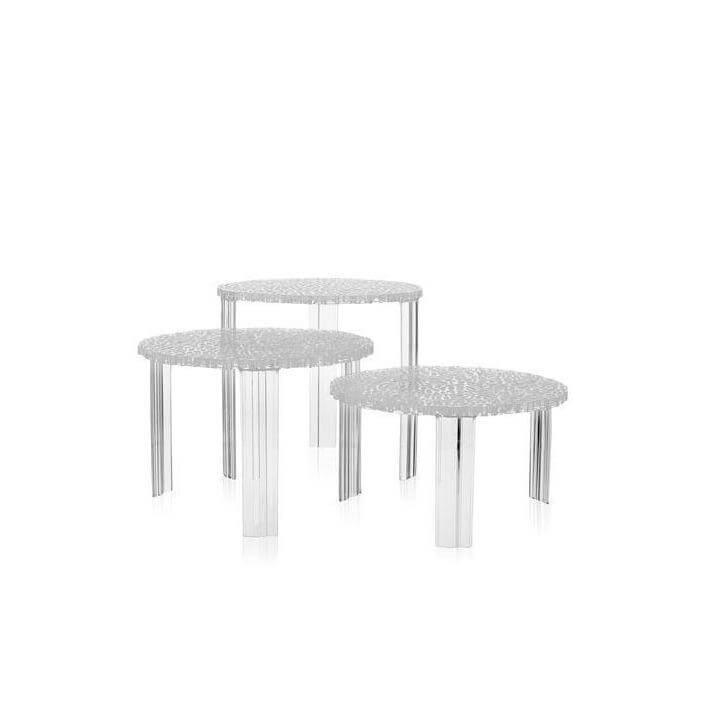 T-Table Low 11" Table - Curated - Furniture - Kartell