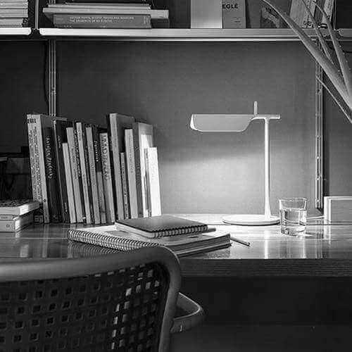 Tab Table LED Lamp 90° Rotatable Head - New Edition - Curated - Lighting - Flos