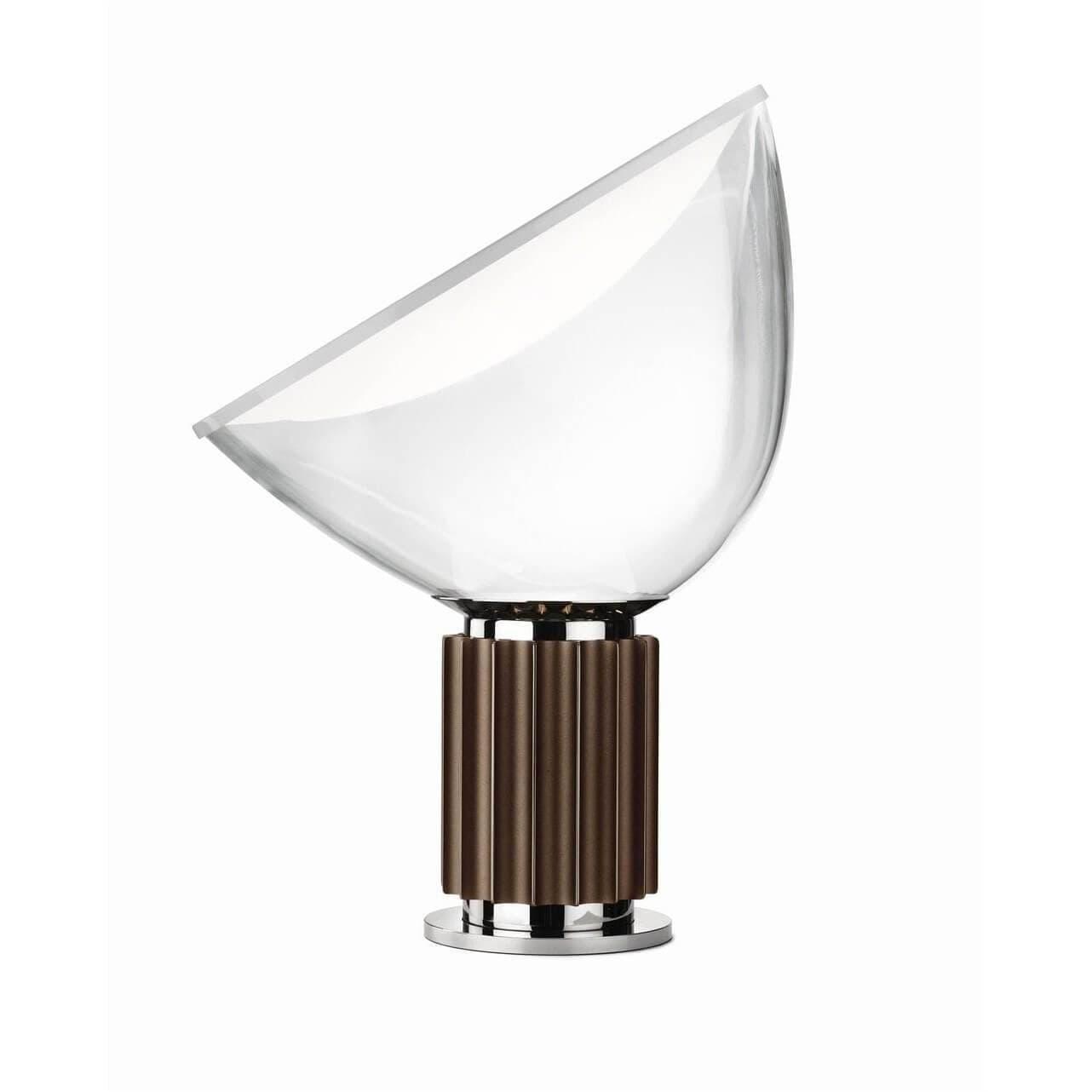 Taccia Small - LED Table Lamp with a Glass Diffuser - Curated - Lighting - Flos