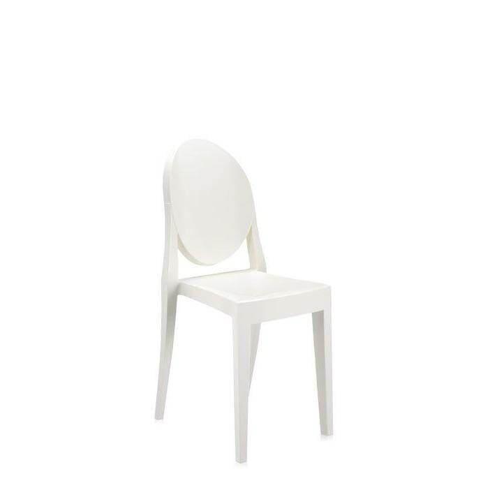 Victoria Ghost Stackable Chair (Set of 2) - Curated - Furniture - Kartell