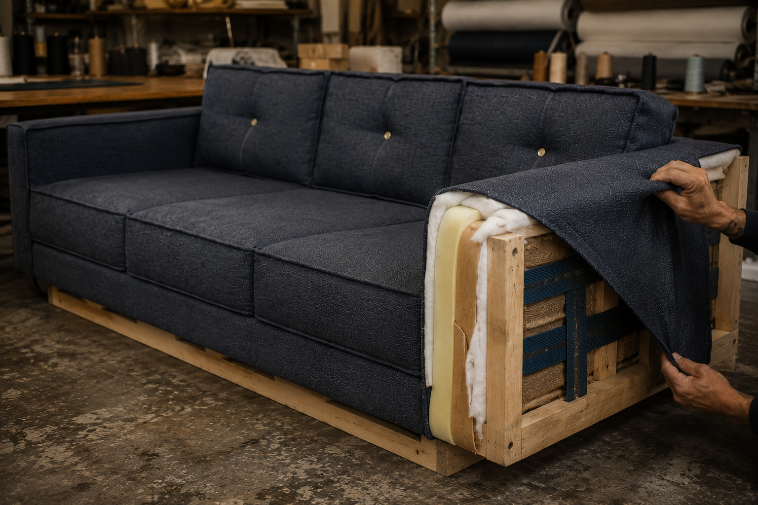 Shotgun Betty Sofa