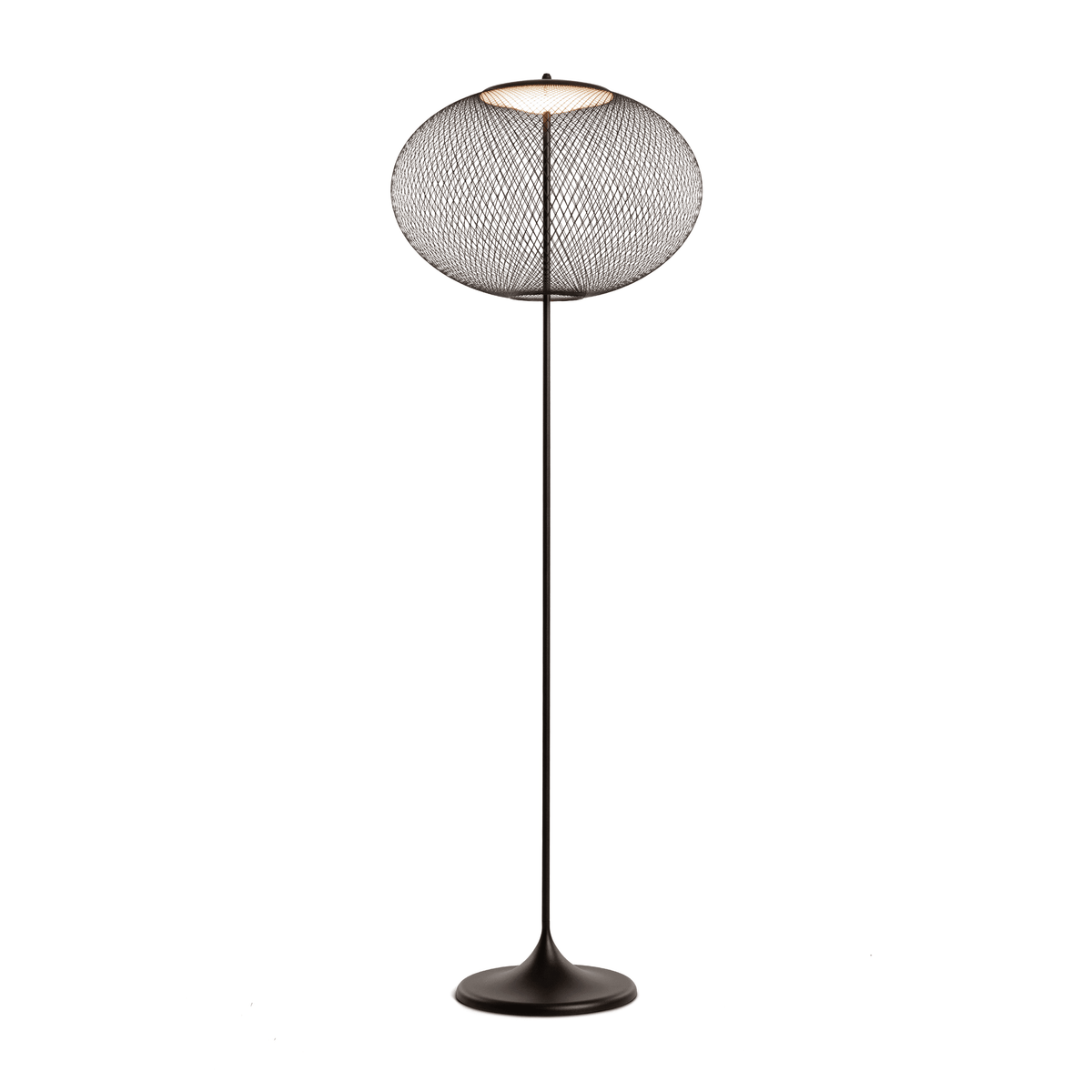 NR2 Floor Lamp - Curated Lighting $1000-$2000, Black, floor, in stock and ready to ship, Moooi, White