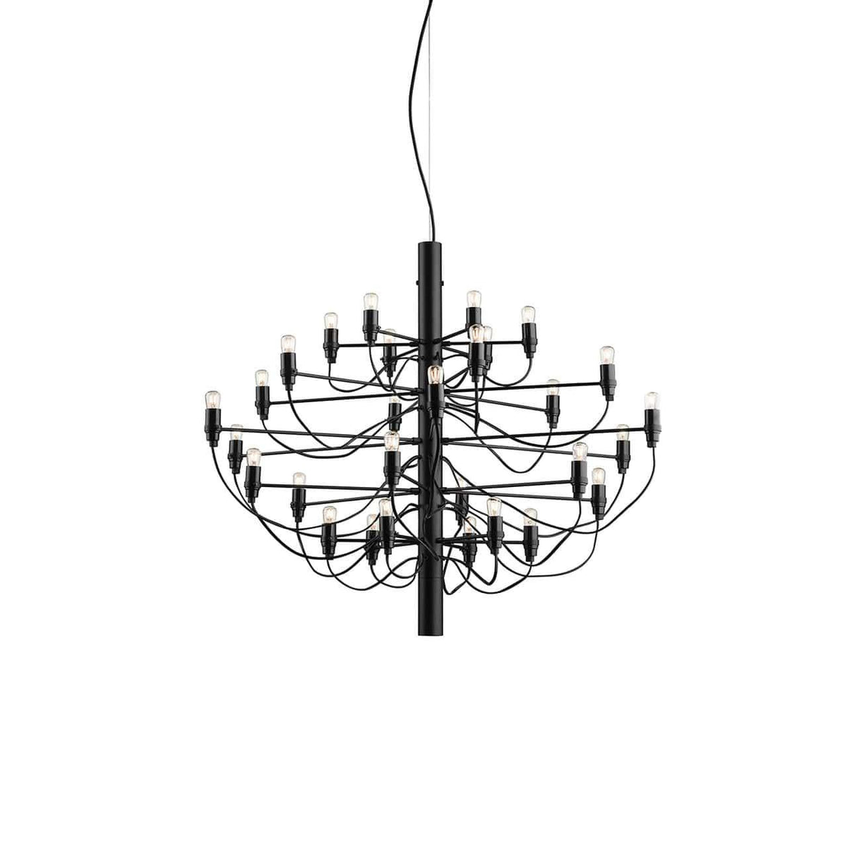 2097 Chandelier with LED light bulbs - Curated - Lighting - Flos