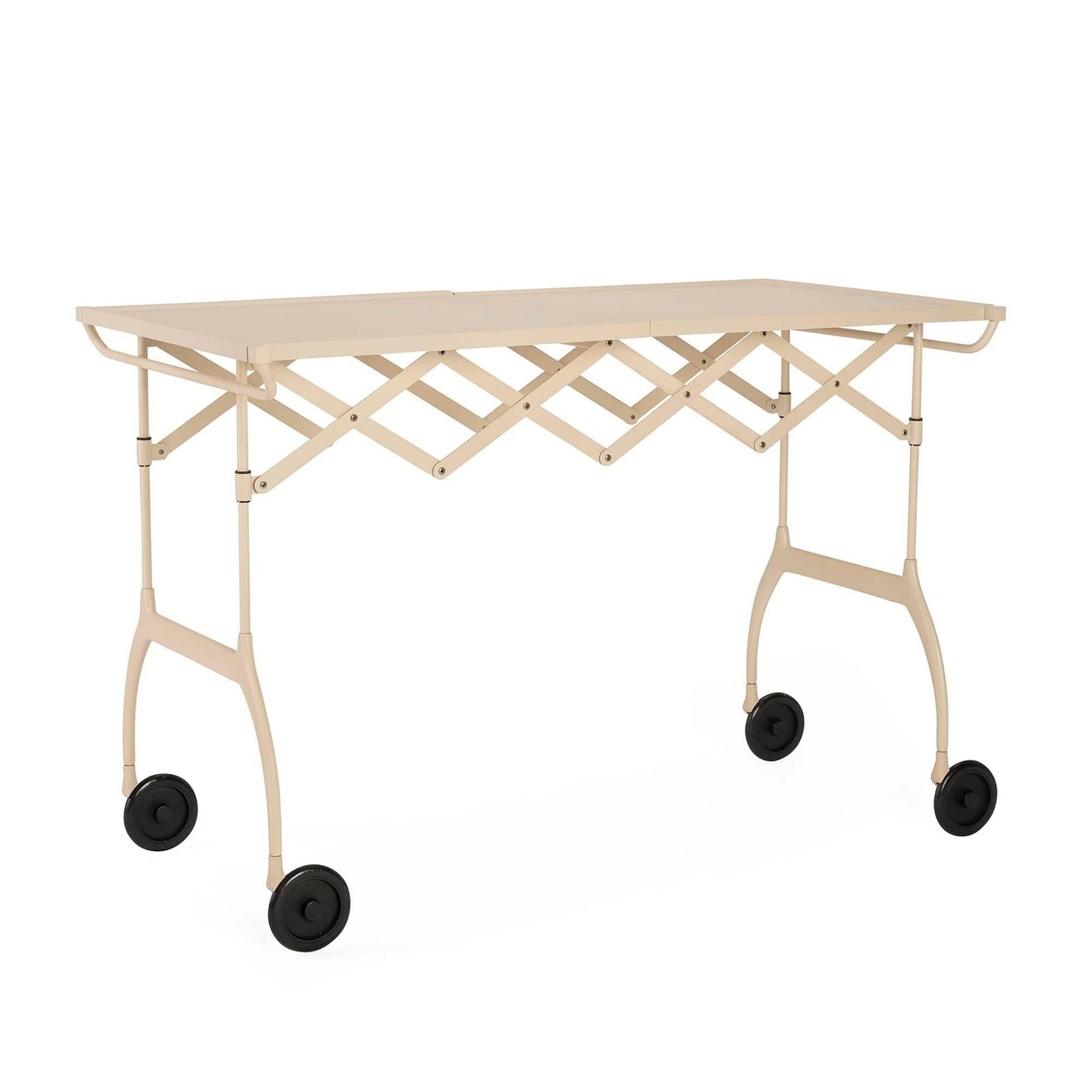 Battista Folding Trolley Table - Curated - Furniture - Kartell