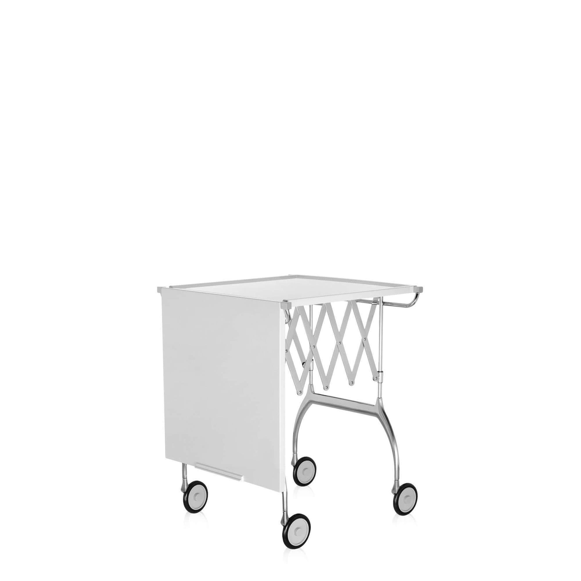 Battista Folding Trolley Table - Curated - Furniture - Kartell