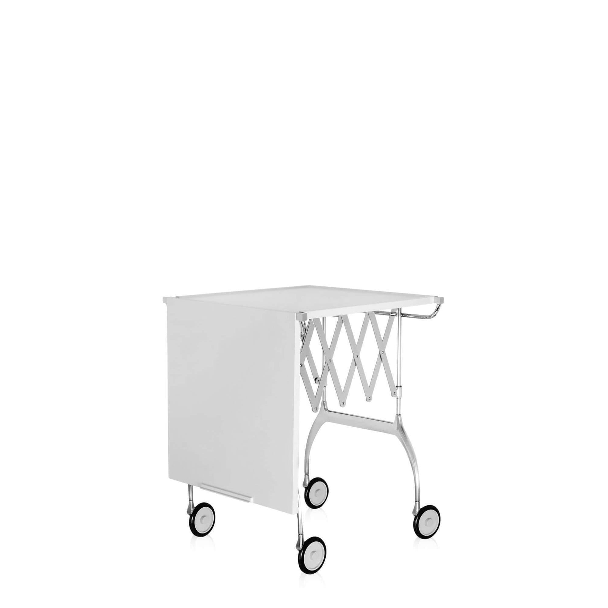 Battista Folding Trolley Table - Curated - Furniture - Kartell