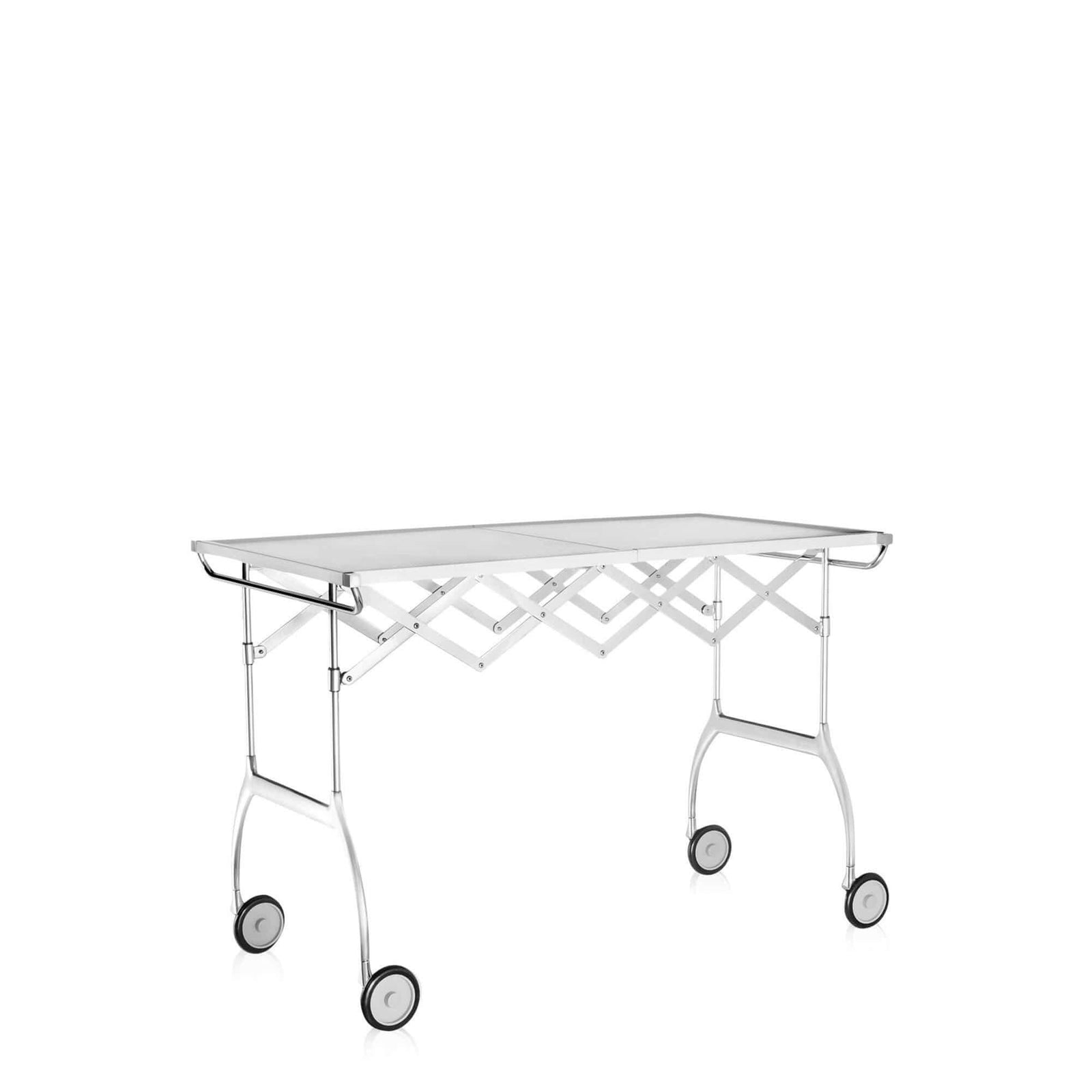 Battista Folding Trolley Table - Curated - Furniture - Kartell