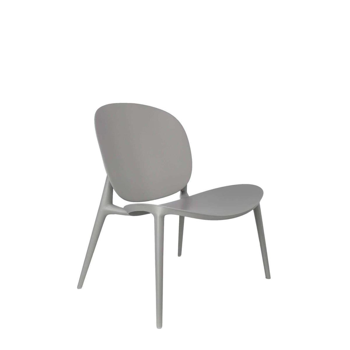Be Bop Indoor-Outdoor Low Accent Chair - Curated - Furniture - Kartell