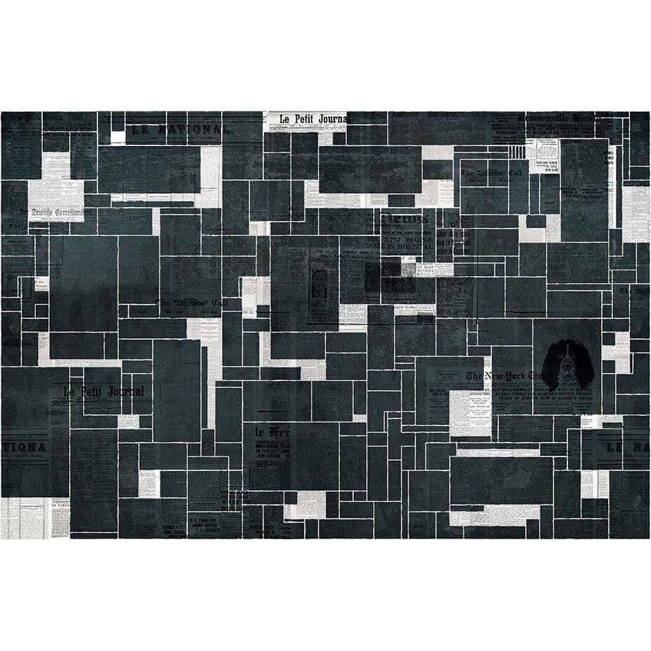 Black Bricks - Curated - Wallpaper - Wall &amp; Decò