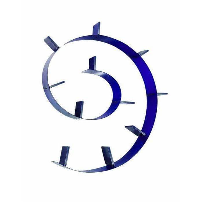 Bookworm Adjustable Wall-Mounted Bookshelf With 7 Bookends - Curated - Accessory - Kartell