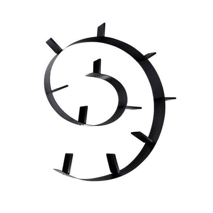 Bookworm Adjustable Wall-Mounted Bookshelf With 7 Bookends - Curated - Accessory - Kartell