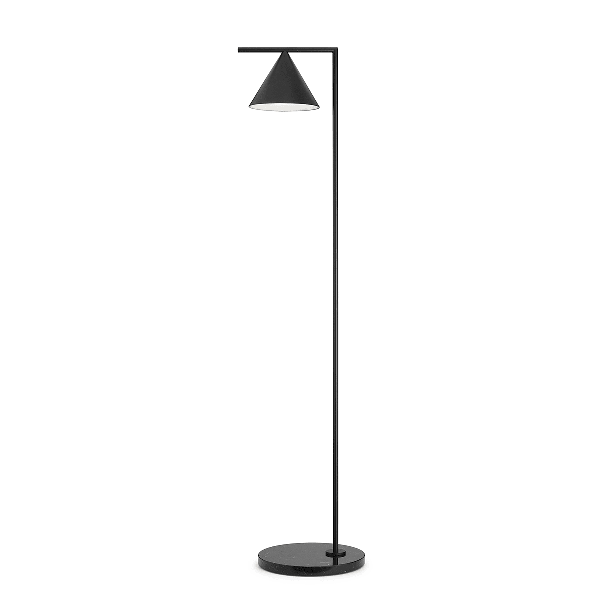 Captain Flint Indoor LED Dimmable Floor Lamp with Marble Base - Curated - Lighting - Flos