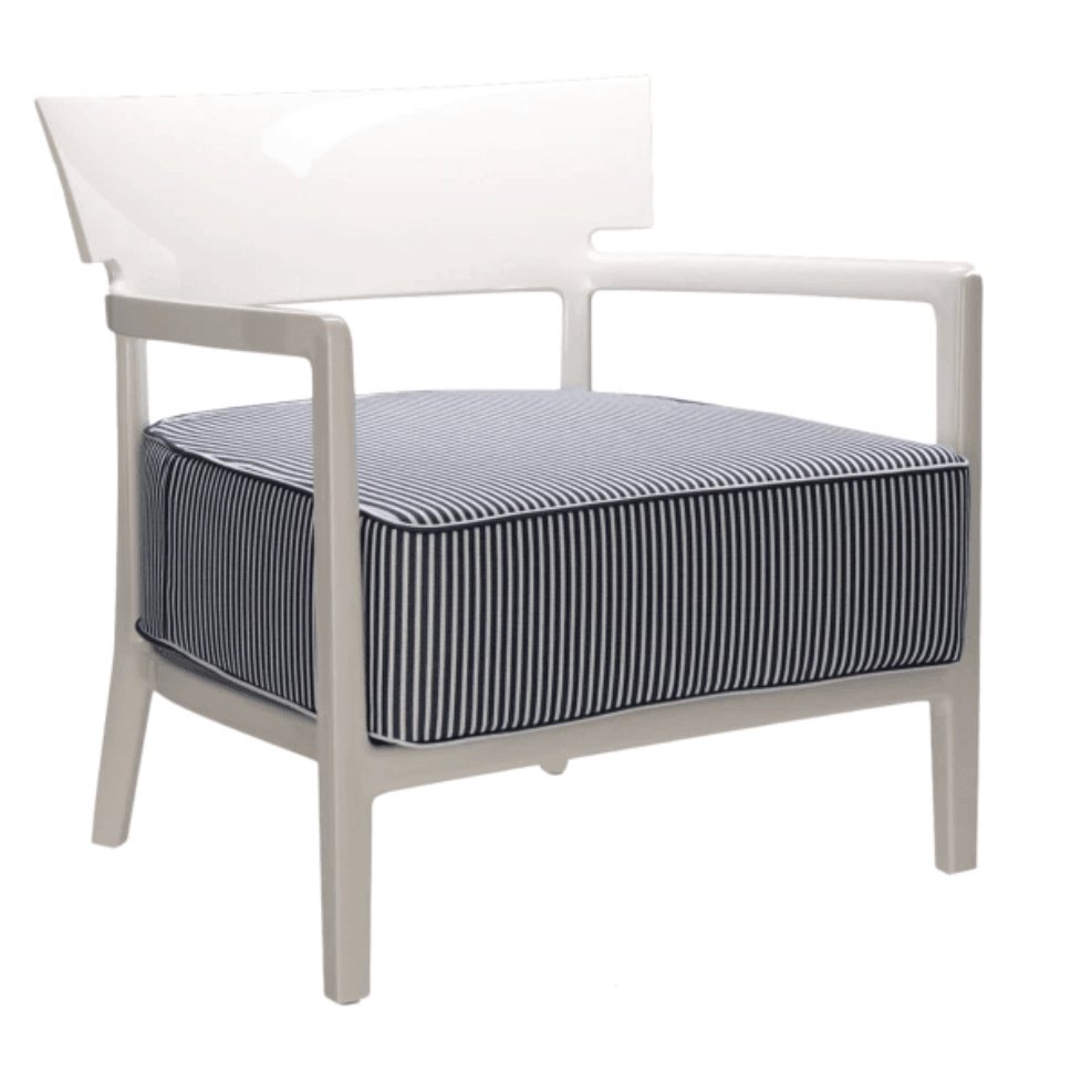 Cara Outdoor Cushioned Armchair - Curated - Furniture - Kartell