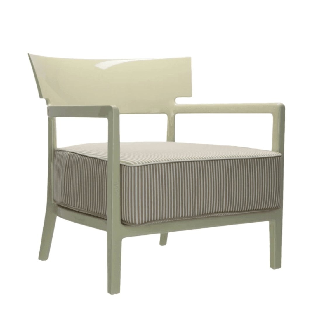 Kartell Cara Outdoor Pale Green|Beige
