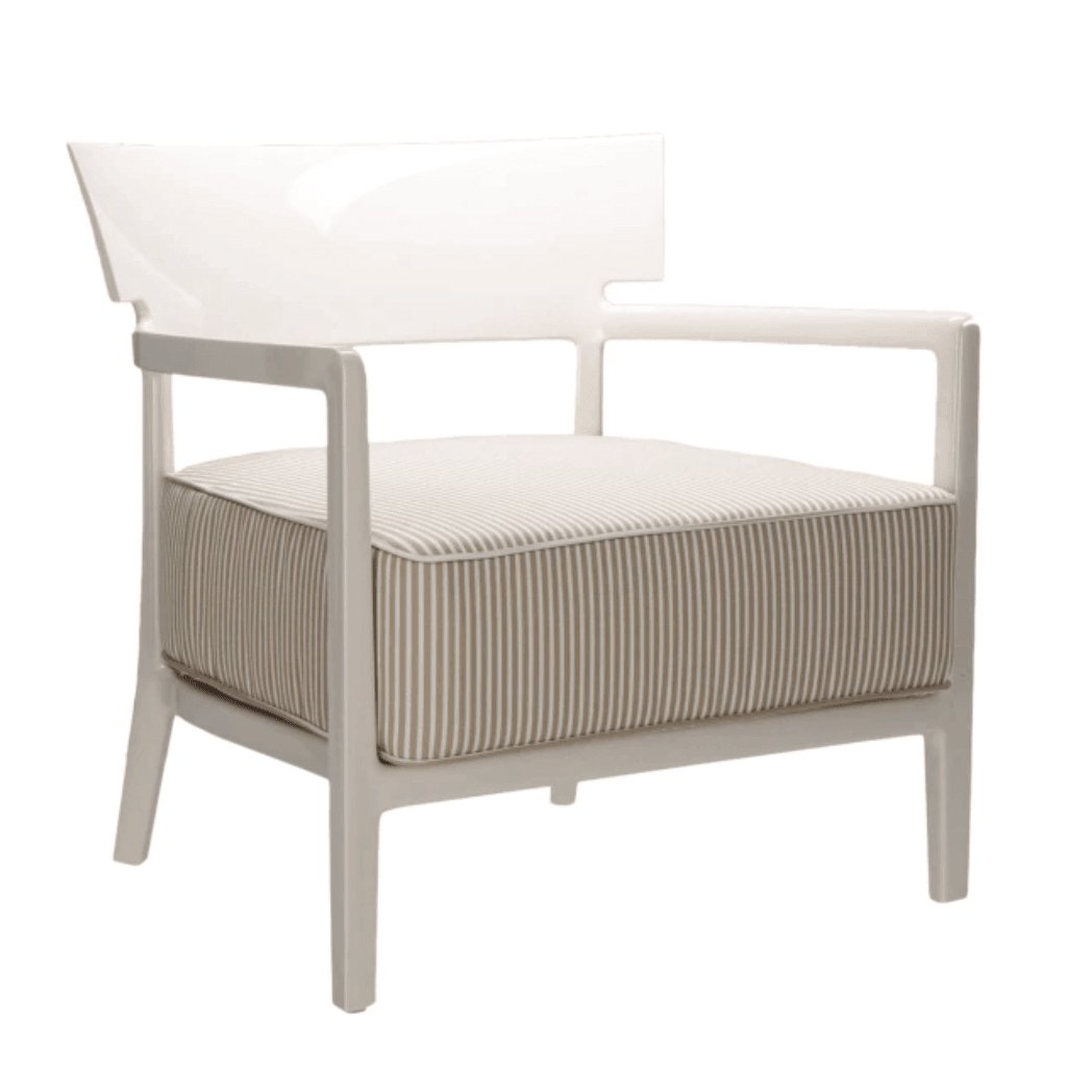 Kartell Cara Outdoor Armchair Ivory