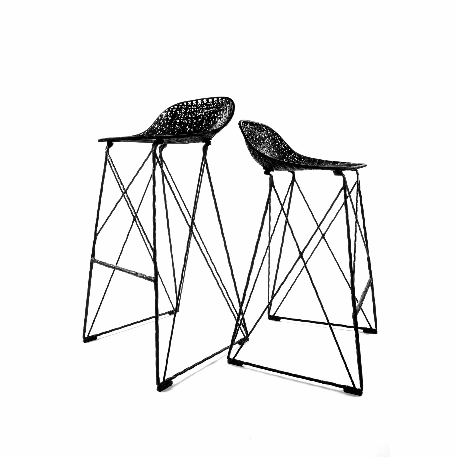 Carbon Bar Stool - Curated - Furniture - Moooi