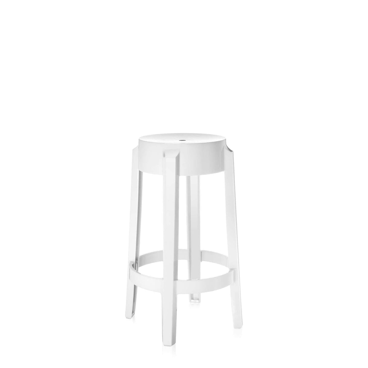 Charles Ghost Dining Stool (Set of 2) - Curated - Furniture - Kartell