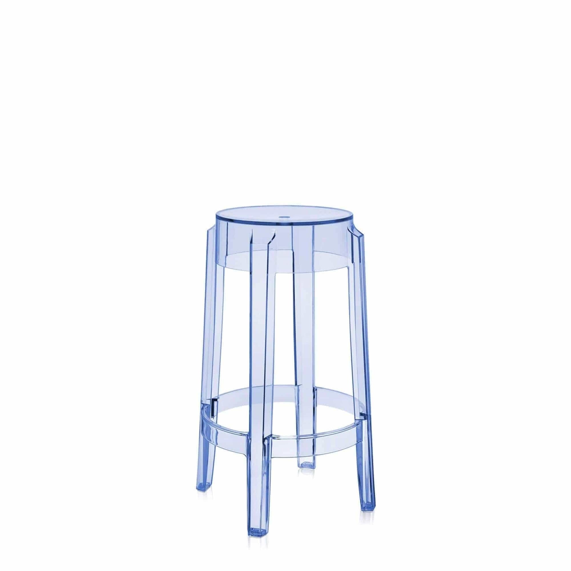 Charles Ghost Dining Stool (Set of 2) - Curated - Furniture - Kartell