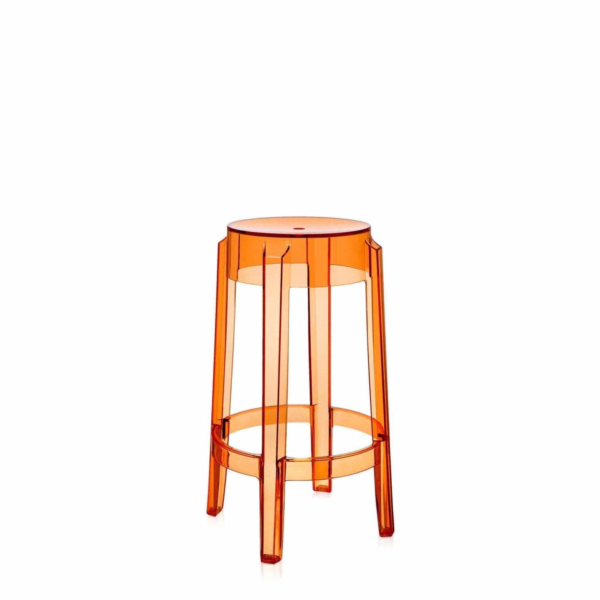 Charles Ghost Dining Stool (Set of 2) - Curated - Furniture - Kartell