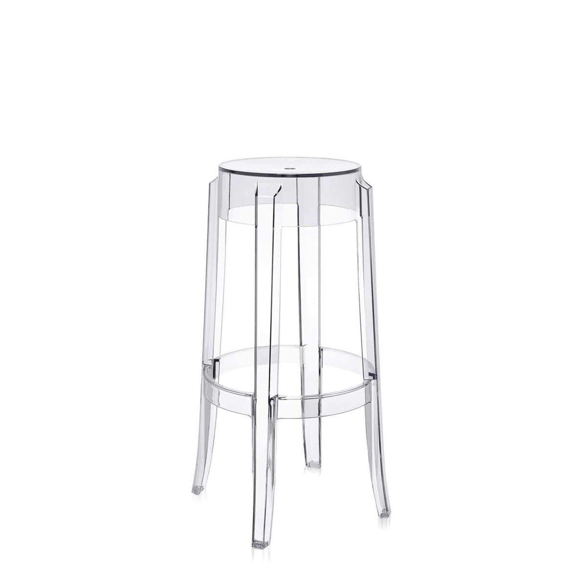 Charles Ghost Dining Stool (Set of 2) - Curated - Furniture - Kartell