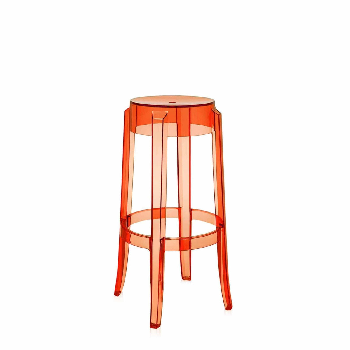 Charles Ghost Dining Stool (Set of 2) - Curated - Furniture - Kartell