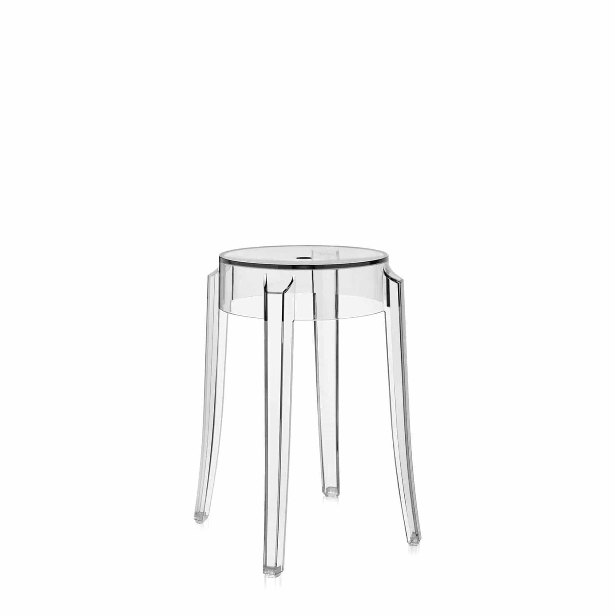 Charles Ghost Dining Stool (Set of 2) - Curated - Furniture - Kartell