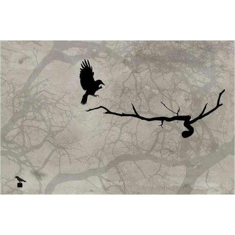 Crow - Curated - Wallpaper - Wall &amp; Decò