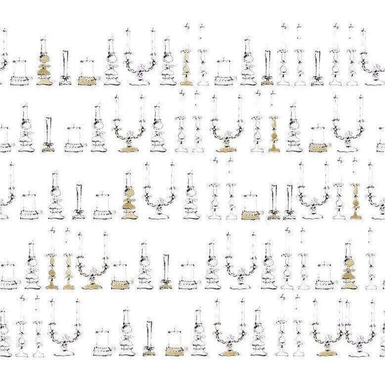 Drawing Candles - Curated - Wallpaper - Wall &amp; Decò
