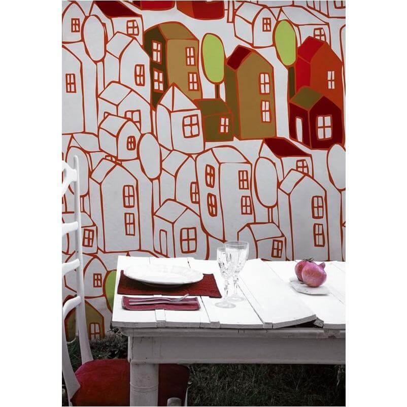 Dream Town - Curated - Wallpaper - Wall &amp; Decò