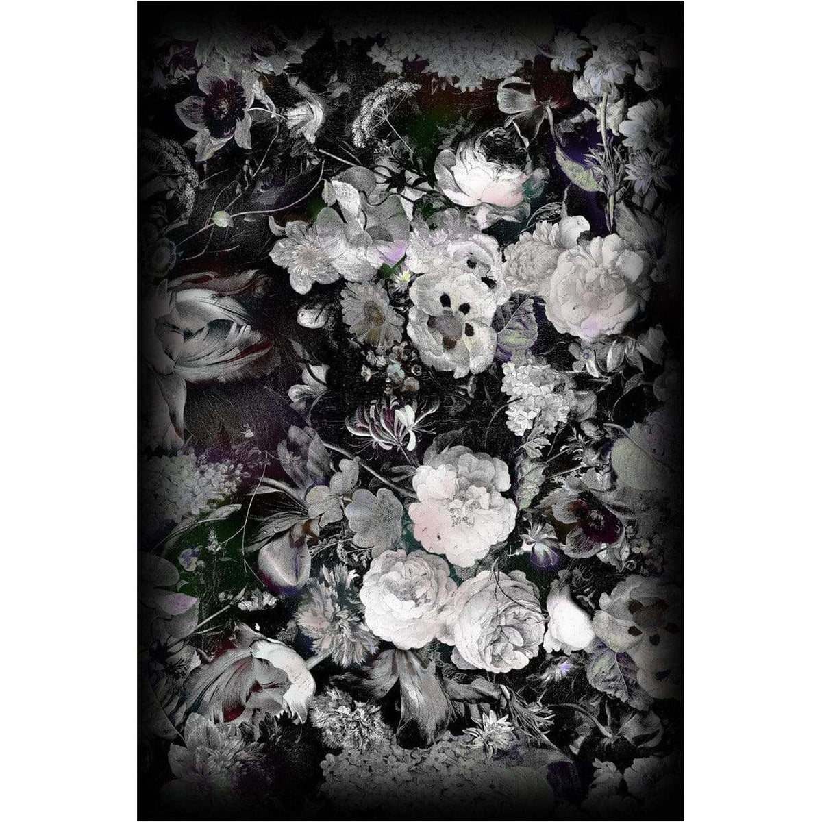 Eden Queen B&amp;W Rectangle - Curated - Carpet - Moooi Carpets